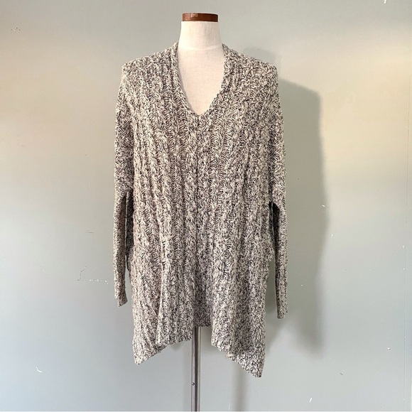 Anthropologie One The Land marled oversized sweater size Small preowned - Picture 1 of 5